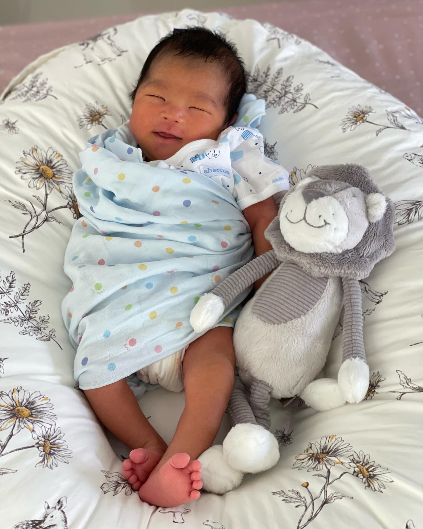 Bamboo Muslin Swaddle Cloth (4pcs)